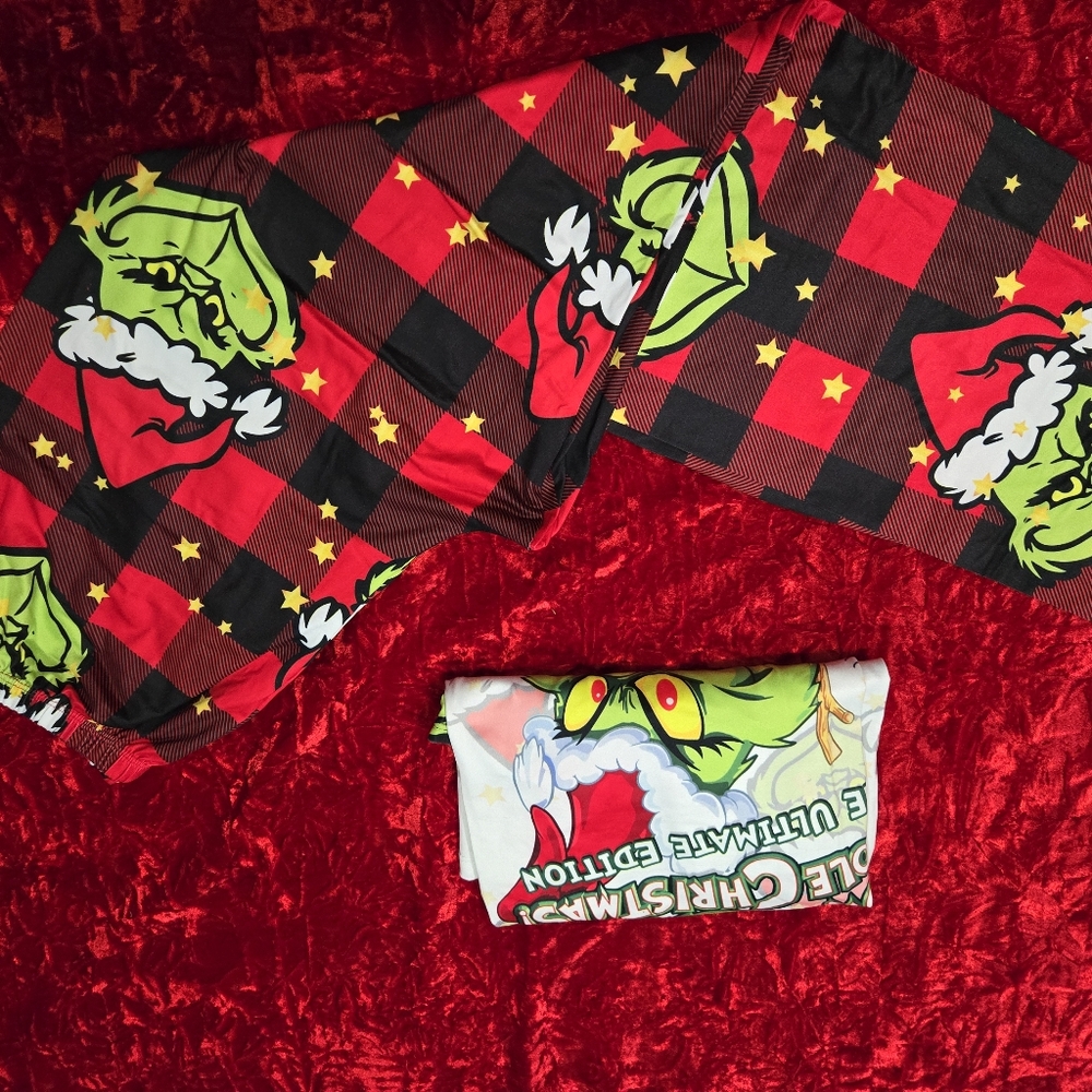 Grinch men pajama